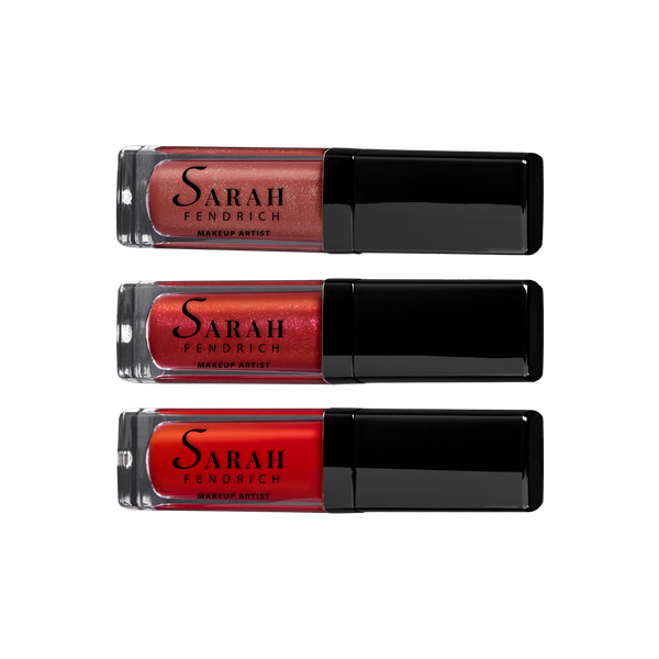 Mini Lip Gloss Trio "Red Envy" by Sarah Fendrich